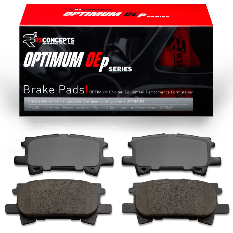 Lexus RX350 Brake Pads - Rear - R1 Concepts - Optimum OE - `04-`09